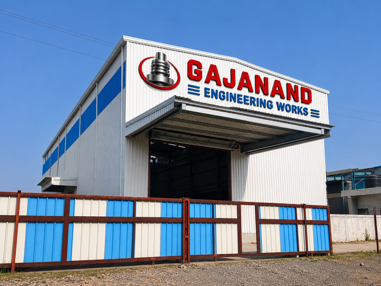 Manufacturing facility of Gajanand Engineering Works producing Stainless Steel Flexible Bellows.
